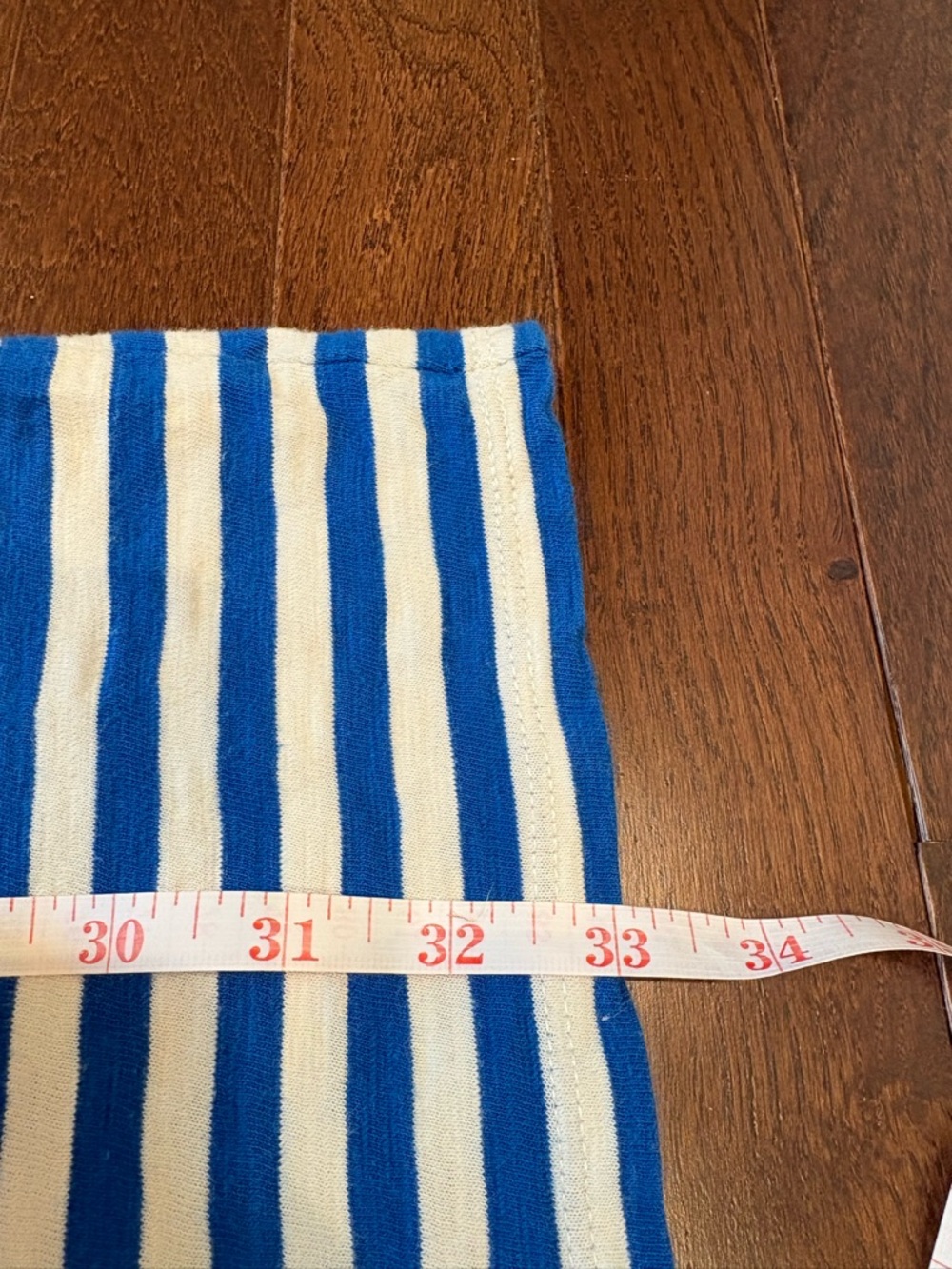 Boden Blue White Stripe Dress 4P Short Sleeve 100% Cotton Nautical Patriotic - Picture 8 of 9
